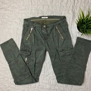 Zara Green Skinny Pants